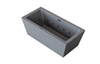 Banheira Amalfi Grani Ecostone Hidro